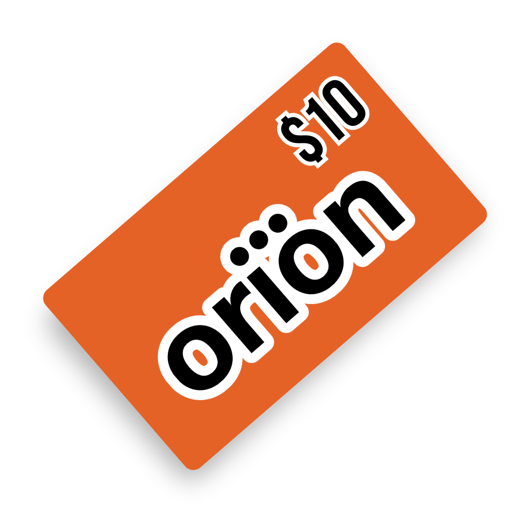Orion Supps Gift Card