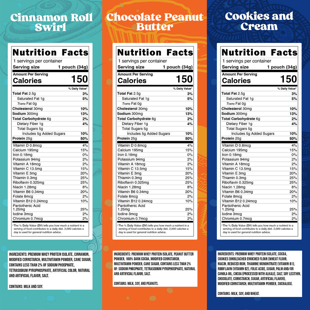 Chocolate Peanut Butter Sample Pack